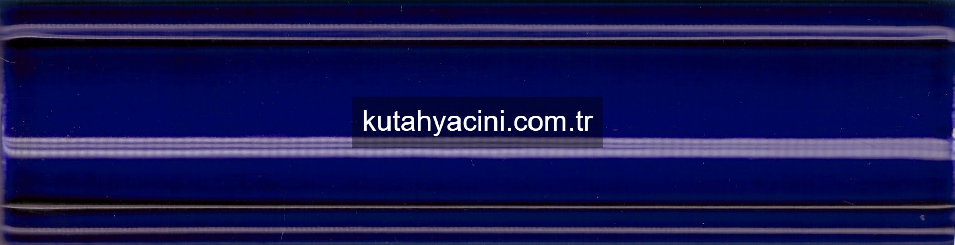 5X20 Çini Bordür Kobalt